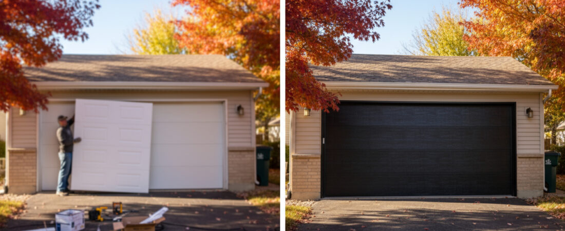 Panel Replacement vs. Full Garage Door Swap: Saving Costs in Ohio Homes