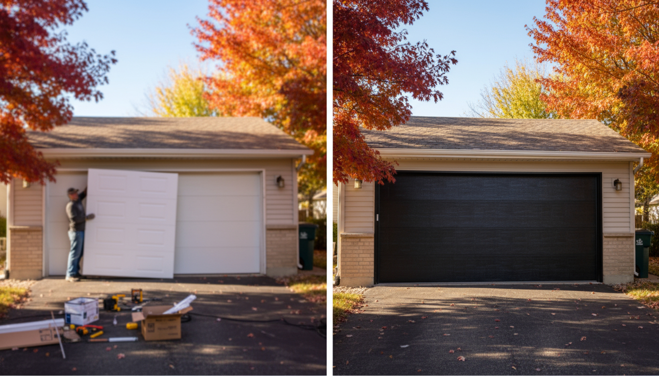 Panel Replacement vs. Full Garage Door Swap: Saving Costs in Ohio Homes