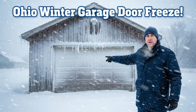 Why Garage Doors Freeze in Ohio Winters—and How to Prevent It