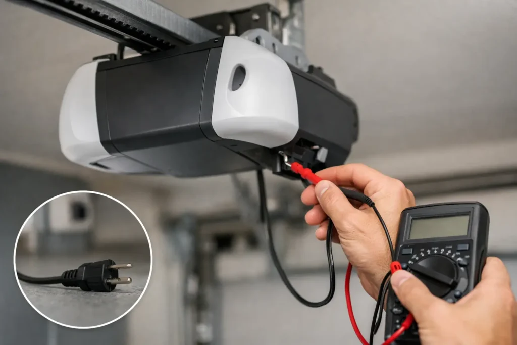 Garage Door Opener Troubleshooting No Power