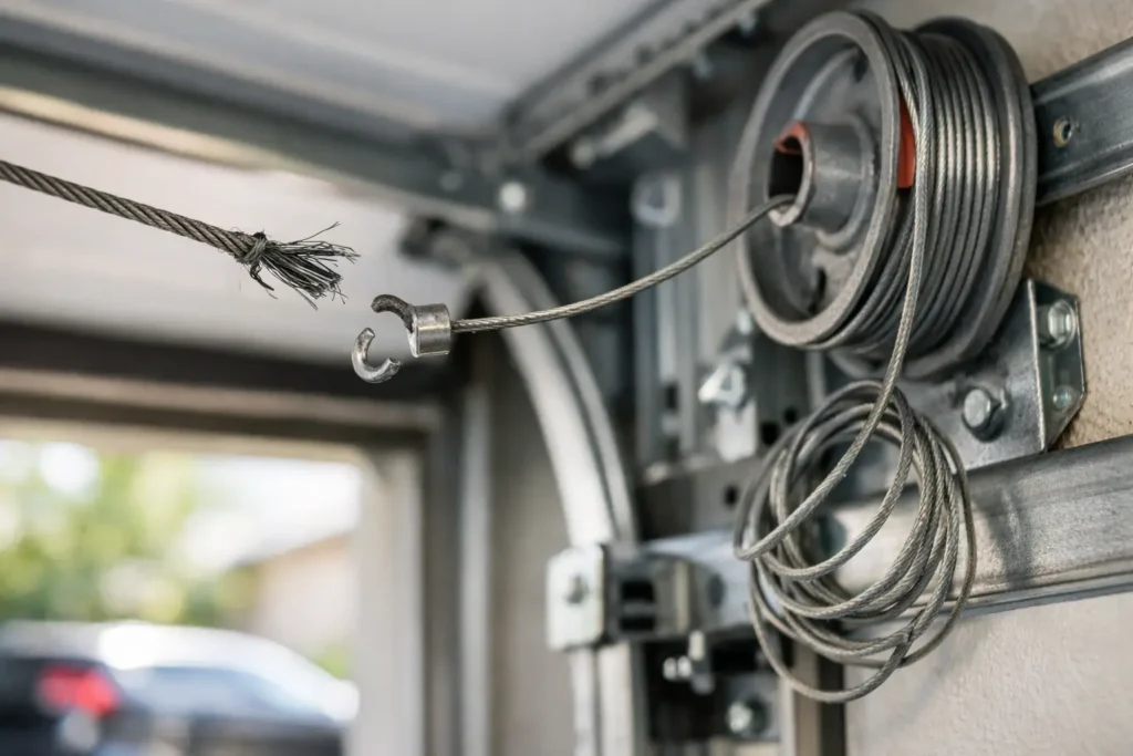 Broken Garage Door Cable Symptoms to Watch