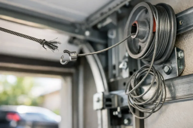 Broken Garage Door Cable Symptoms to Watch