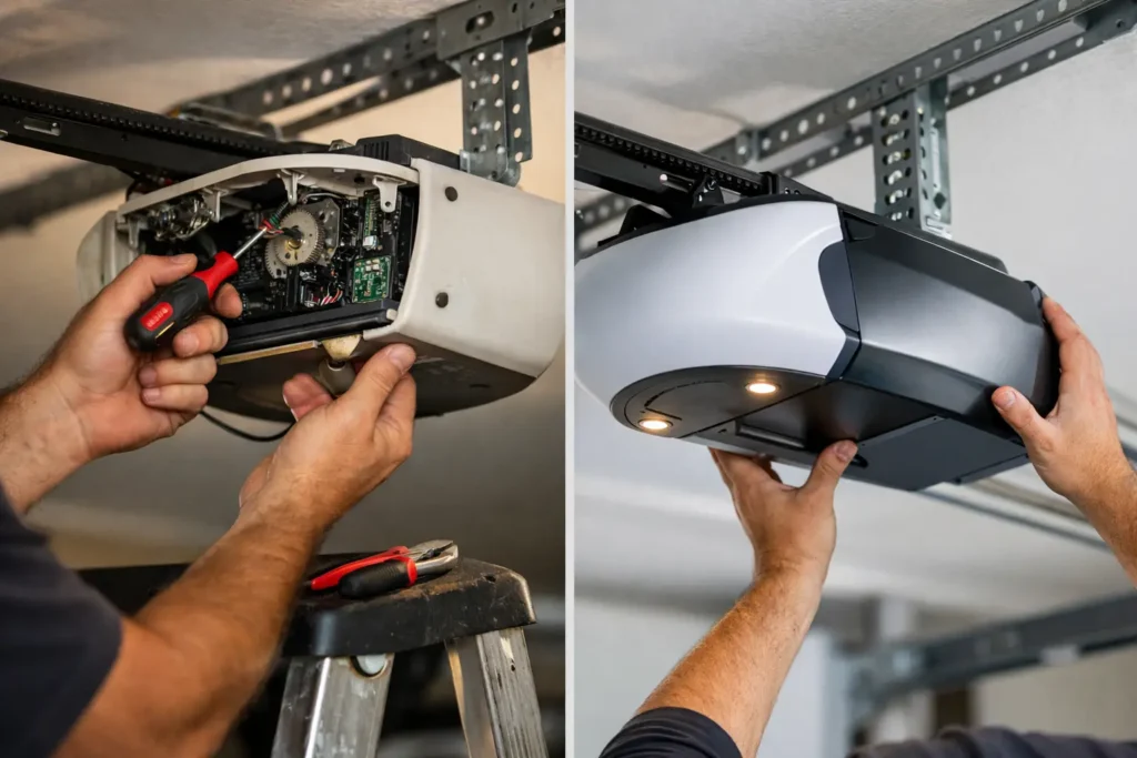 Garage Opener Repair Versus Replacement