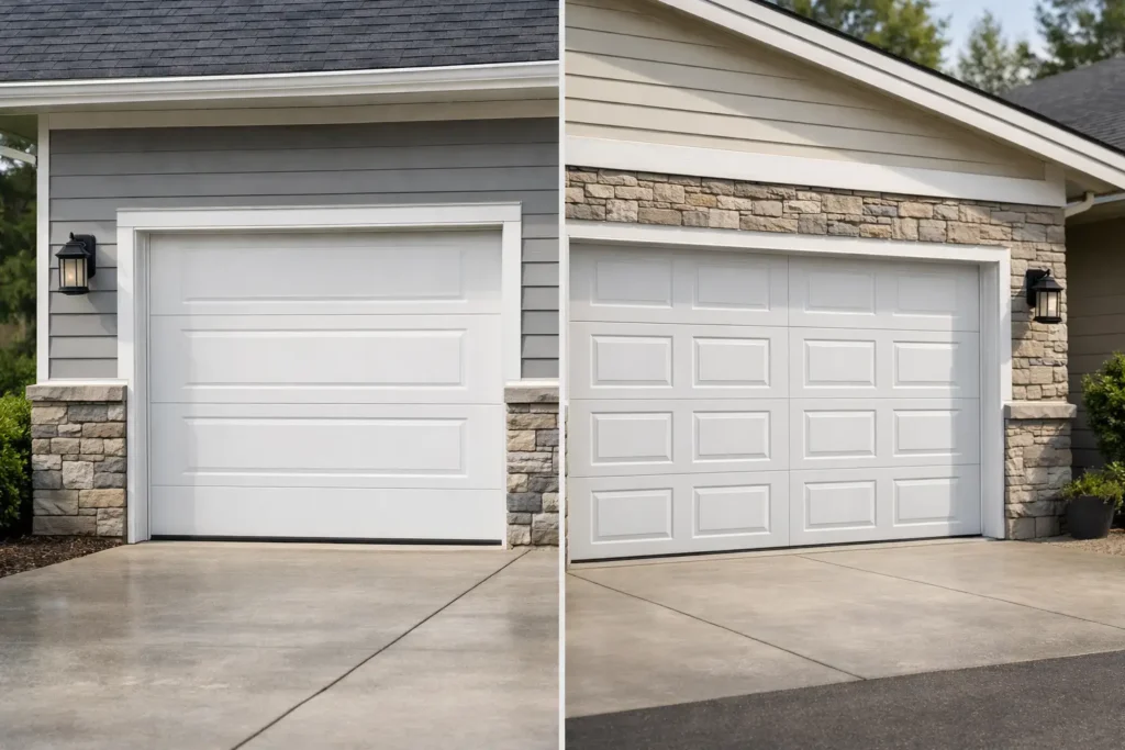 Single vs Double Garage Door: What Fits Best?
