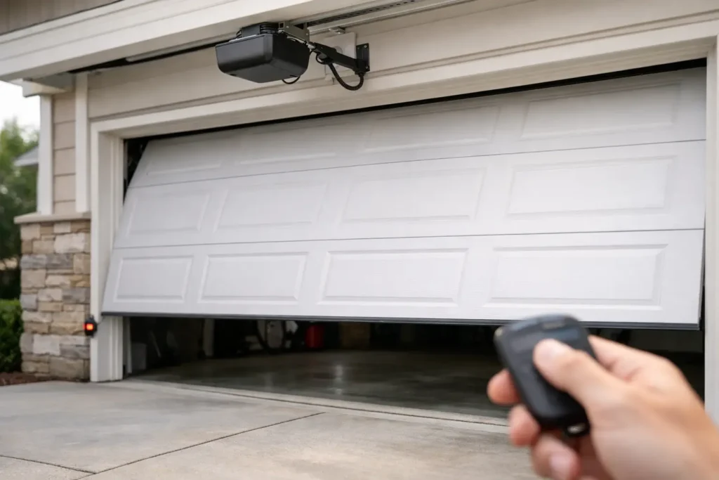 Why Garage Door Closes Then Opens