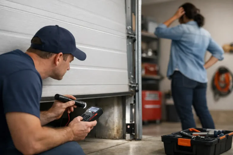 Stuck Garage Door Diagnosis Guide for Homeowners