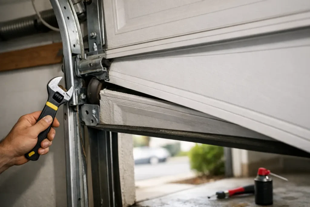 Top Causes of Garage Door Jams and What to Do